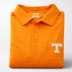 Tennessee Volunteers Dry Tec Men’s Size XL/Tall Orange Polo Shirt Cutter & Buck